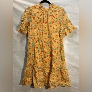 Banjanan Cotton Siesta Bright Marigold Rita Dress